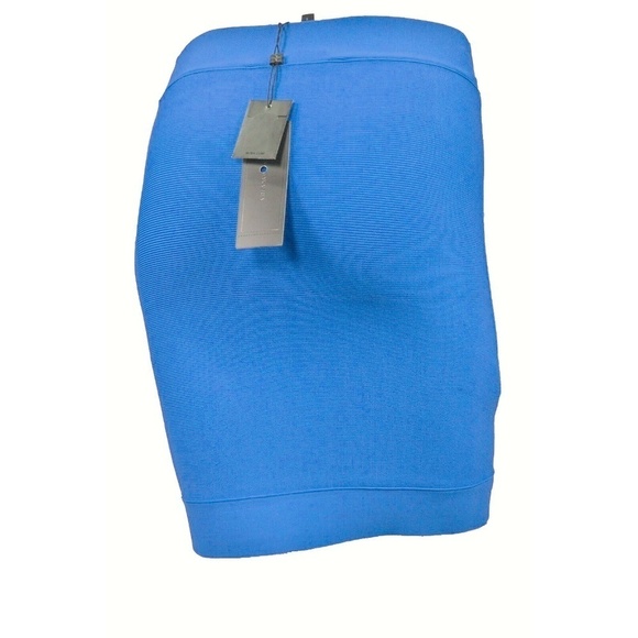 BCBGMaxAzria Cathy Larkspur Bandage Power Skirt S - Picture 7 of 8